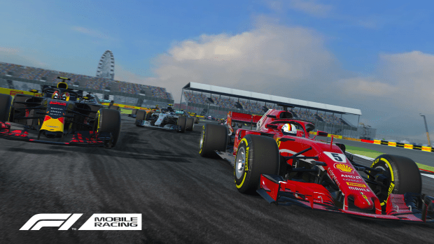 F1 Mobile Racing game