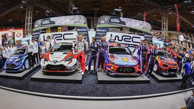2019 WRC cars