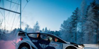Valtteri Bottas on rally debut