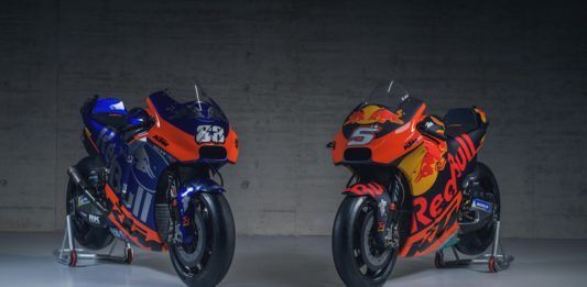 2019 KTM and Tech 3 MotoGP livery