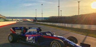 First Toro Rosso track image, F1
