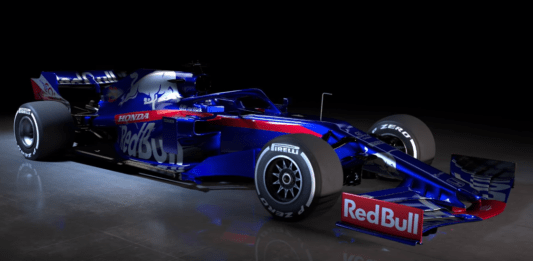 2019 Toro Rosso F1 livery, car
