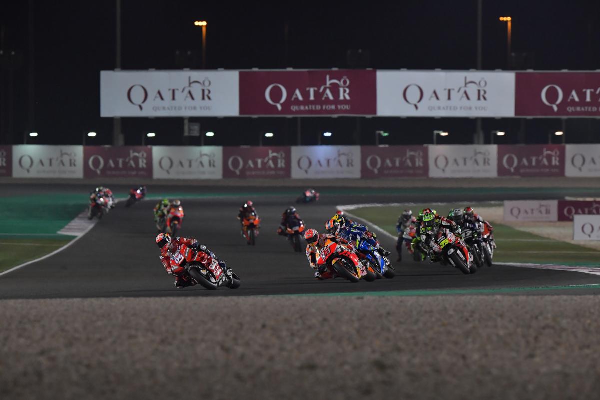 Ducati leads Qatar MotoGP