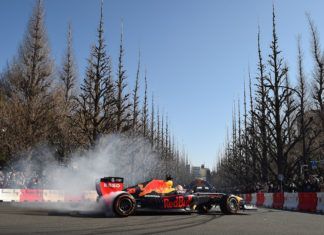 Max Verstappen, Pierre Gasly, Red Bull F1 showrun