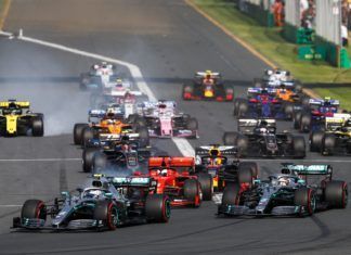 F1 Australian GP start