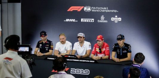 F1 drivers react