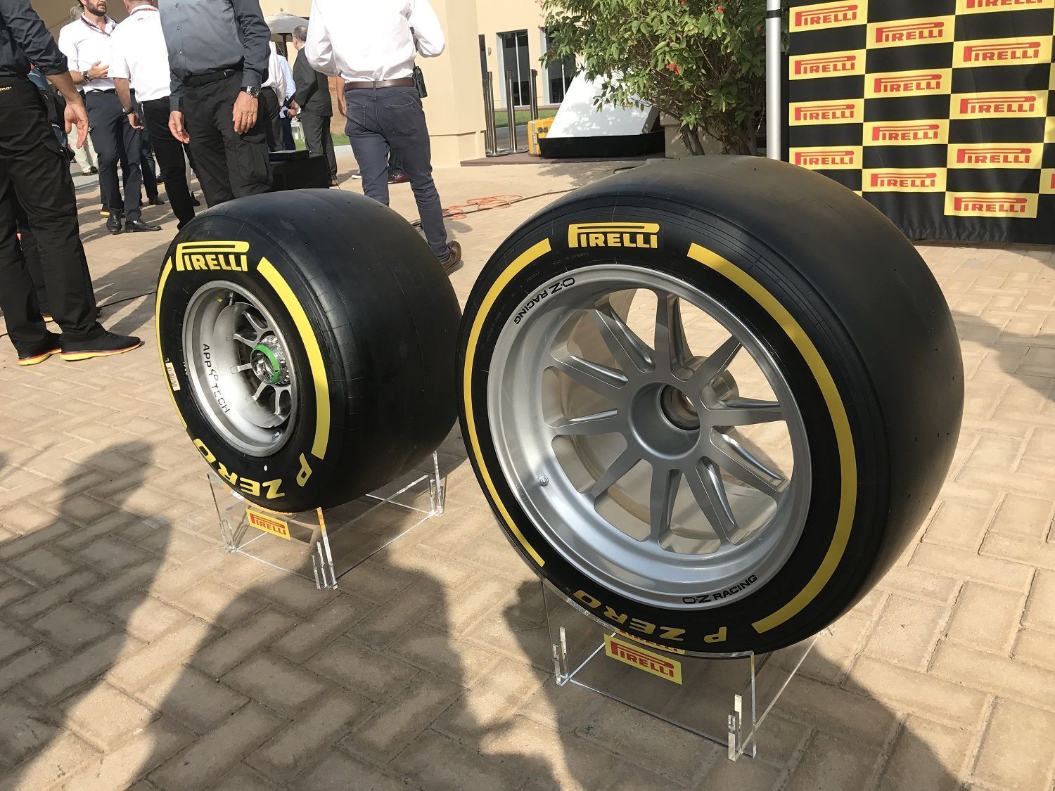 Pirelli F1 2021 tyre test