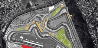 Rio de Janeiro, F1 Brazil GP circuit layout