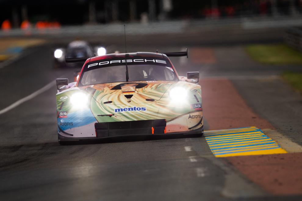 Team Project 1 Porsche wins WEC Le Mans 24 Hours in LMGTE AM after Keating Motorsports DQ