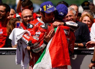 Danilo Petrucci dedicates win to Andrea Dovizioso