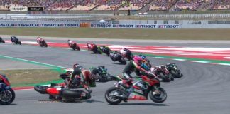 Bradly Smith hits Aleix Espargaro, MotoGP, Aprilia