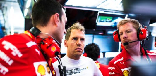 Sebastian Vettel, Ferrari, F1 German GP