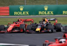 Max Verstappen, Charles Leclerc, F1 British GP