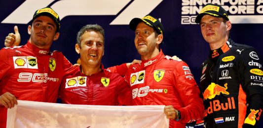 Ferrari, Mattia Binotto, F1, Singapore GP