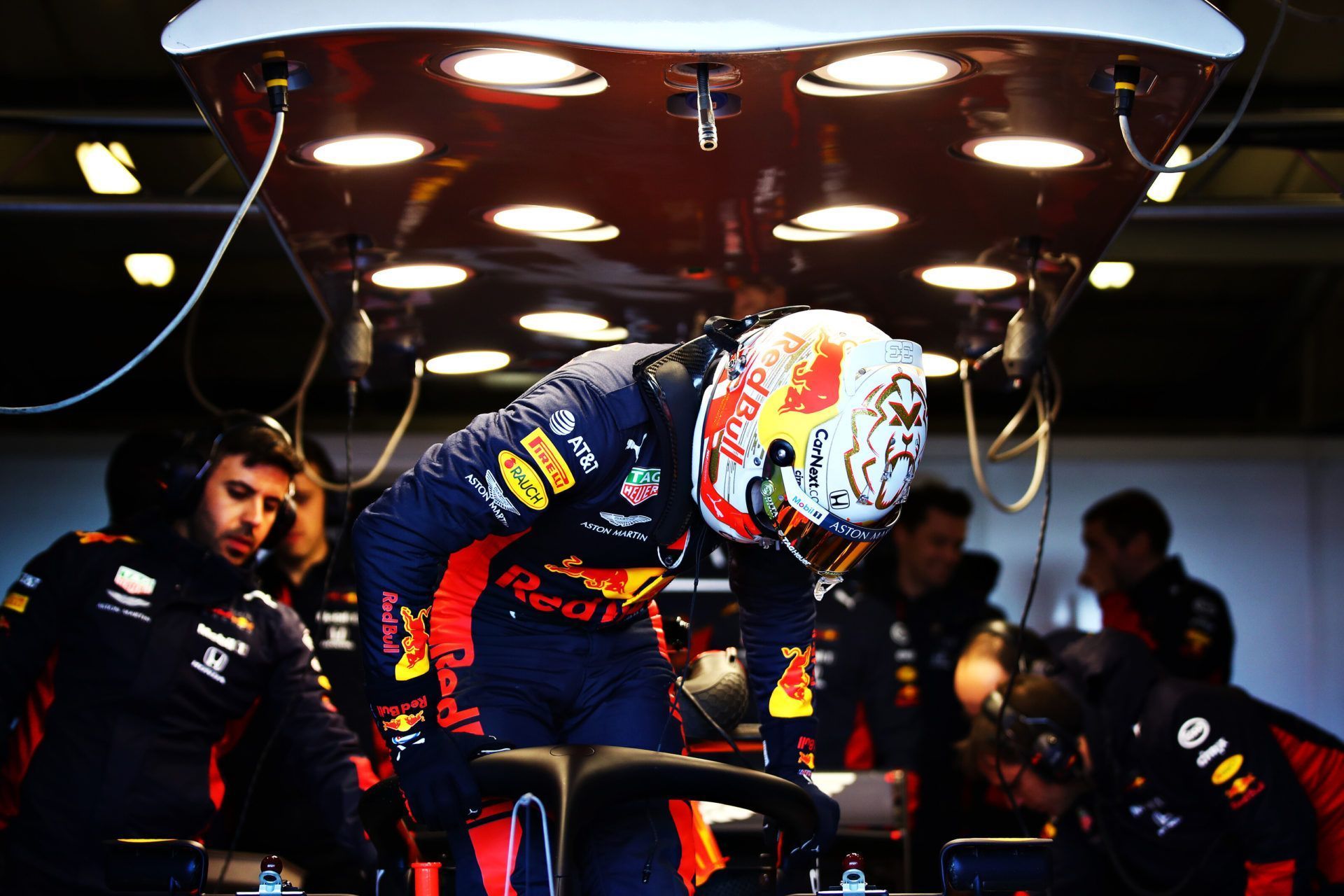 Photo: Verstappen debuts Red Bull RB16 at Silverstone for F1 shakedown