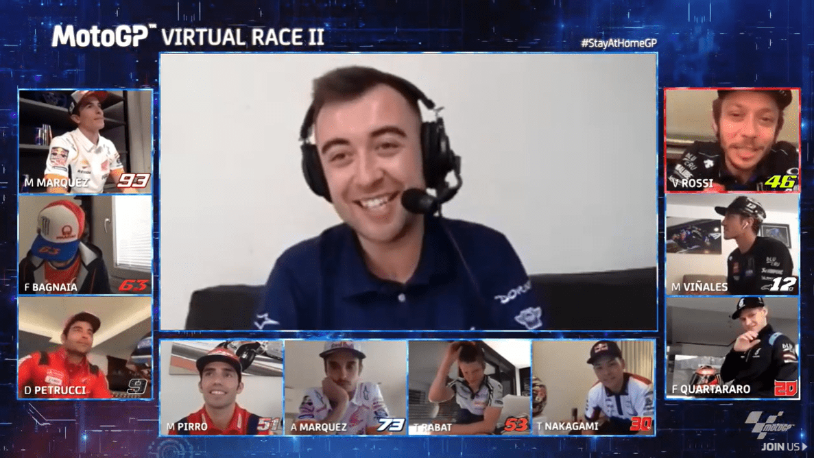 Francesco Bagnaia, MotoGP, Virtual Race 2