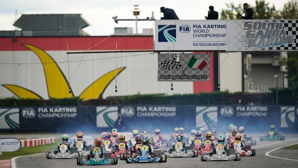 Luca Corberi, F1, Karting
