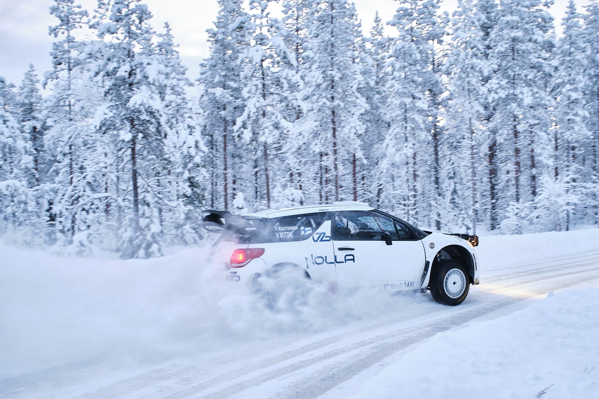Valtteri Bottas, Artic Lapland Rally, F1