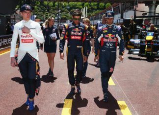 Max Verstappen, Carlos Sainz, Daniel Ricciardo