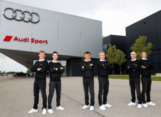 Audi, Mattias Ekstrom, Carlos Sainz Sr, Stephane Peterhansel