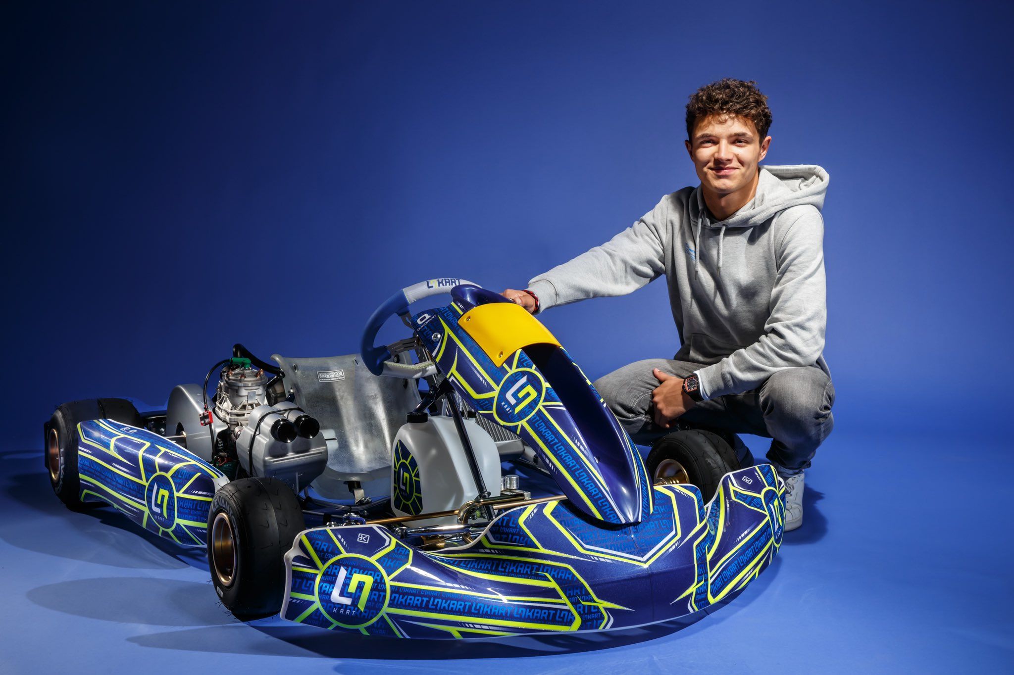 Lando Norris, F1, Kart, LN Racing Kart