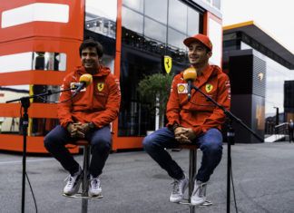 Ferrari, Mattia Binotto, Charles Leclerc, Carlos Sainz