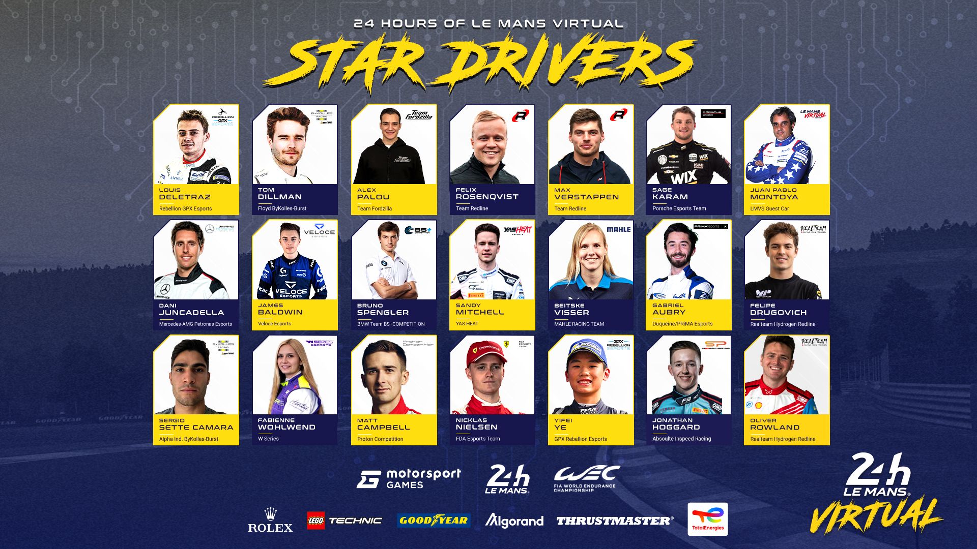 Max Verstappen, ESports, Le Mans 24 Hours