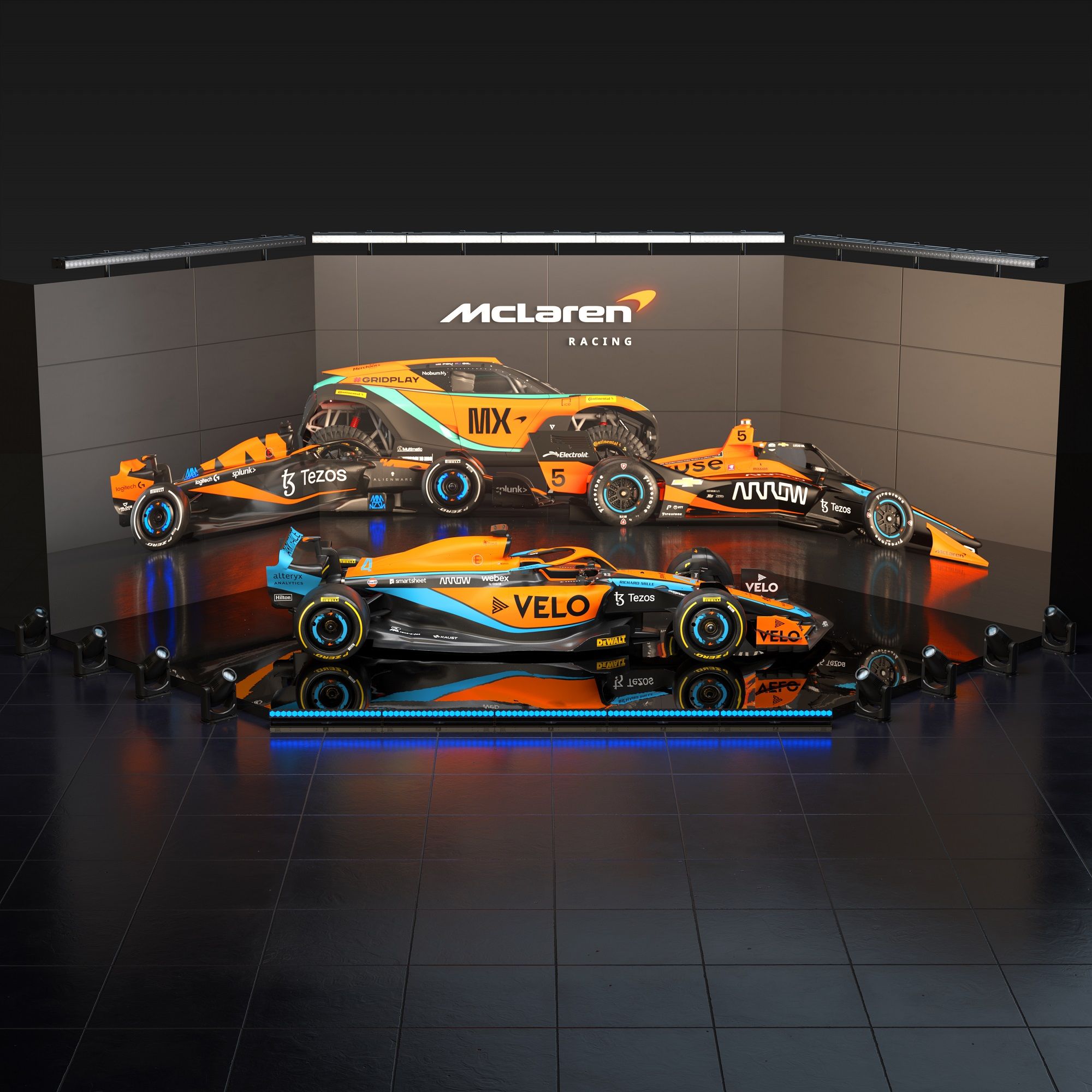 McLaren, Extreme E, F1, IndyCar