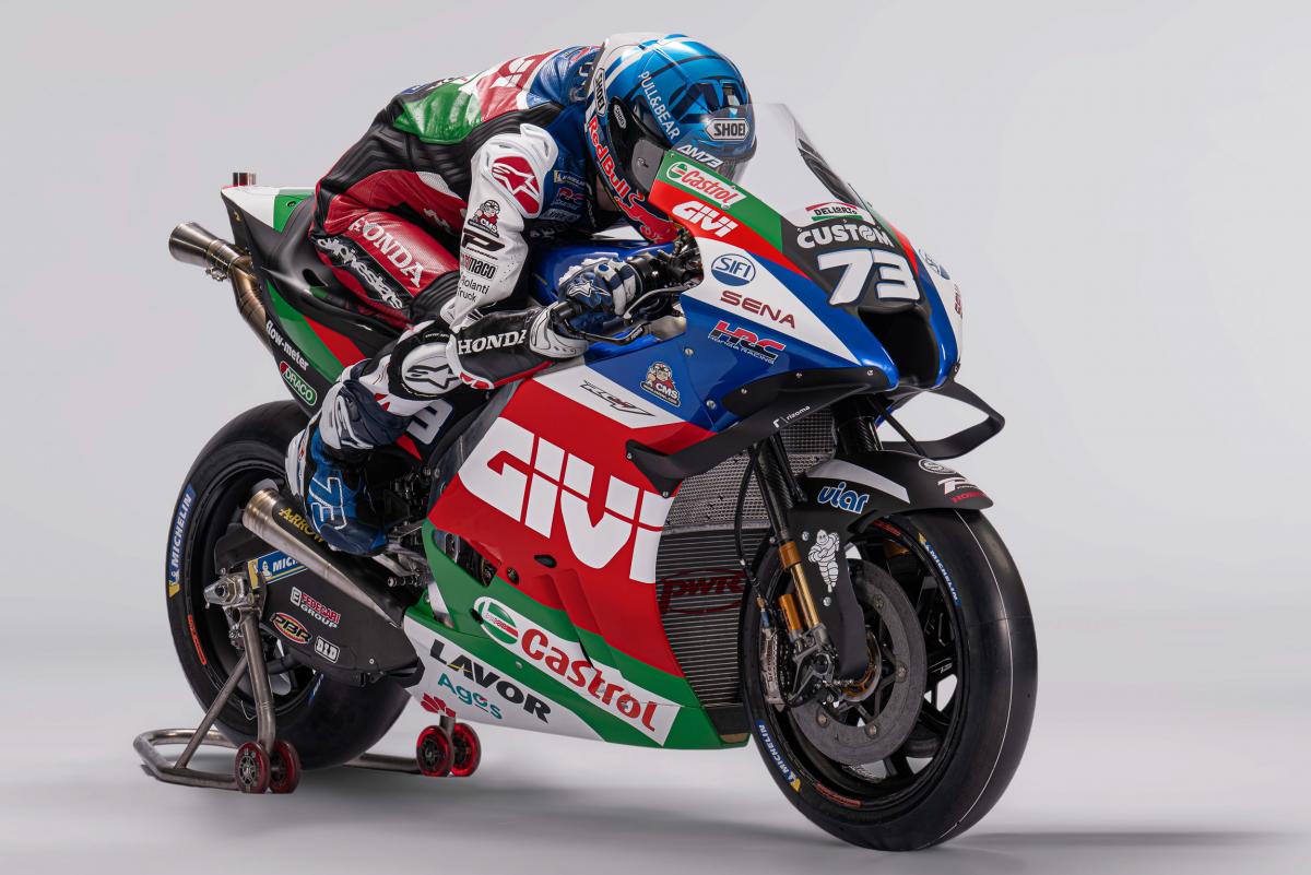 Photo/Video LCR showcases 2022 MotoGP livery for both bikes