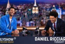 Daniel Ricciardo, F1 Trevor Noah