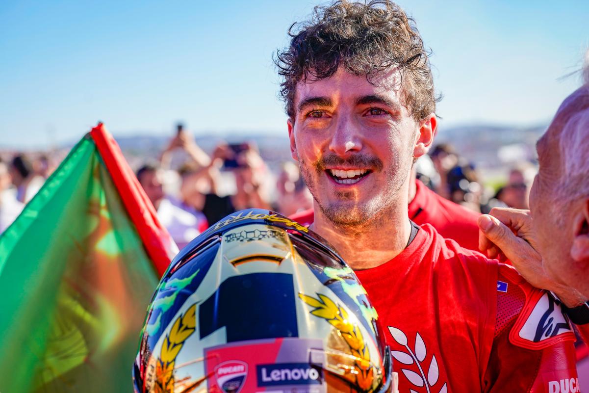 Pecco Bagnaia se proclamaba Campeón del Mundo de MotoGP 2022 este domingo en Valencia