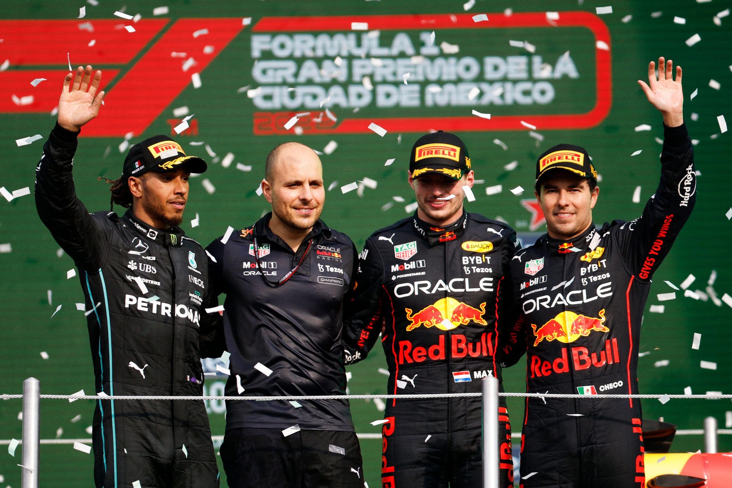 F1, Max Verstappen, Sergio Perez, Lewis Hamilton
