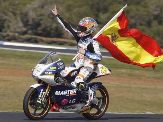 Álvaro Bautista, campeón del mundo de 125cc en 2006 / MotoGP