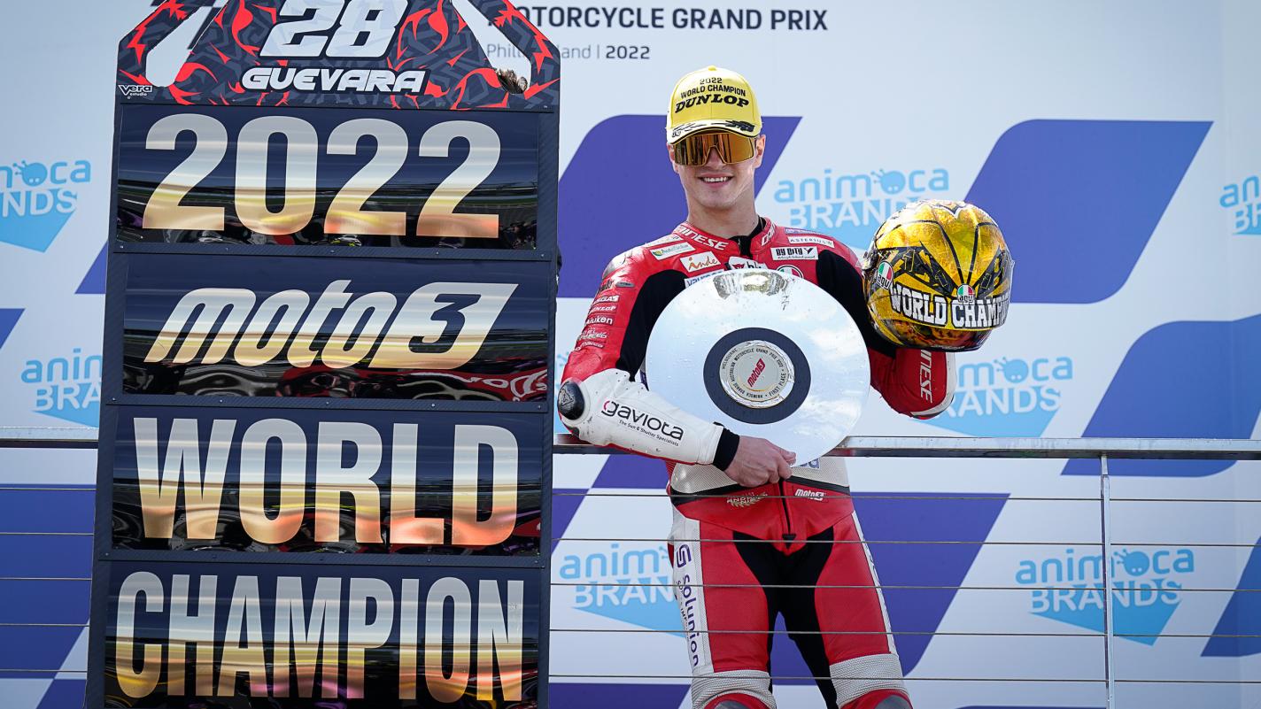 Izan Guevara es proclama Campió del Món de Moto3 al Gran Premi d'Argentina / MotoGP