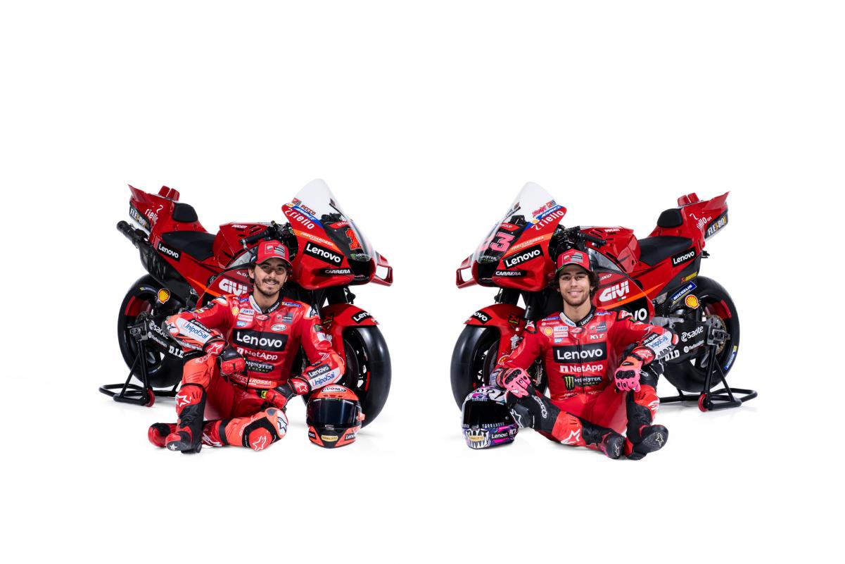 La presentació de l'equip Ducati Lenovo / MotoGP