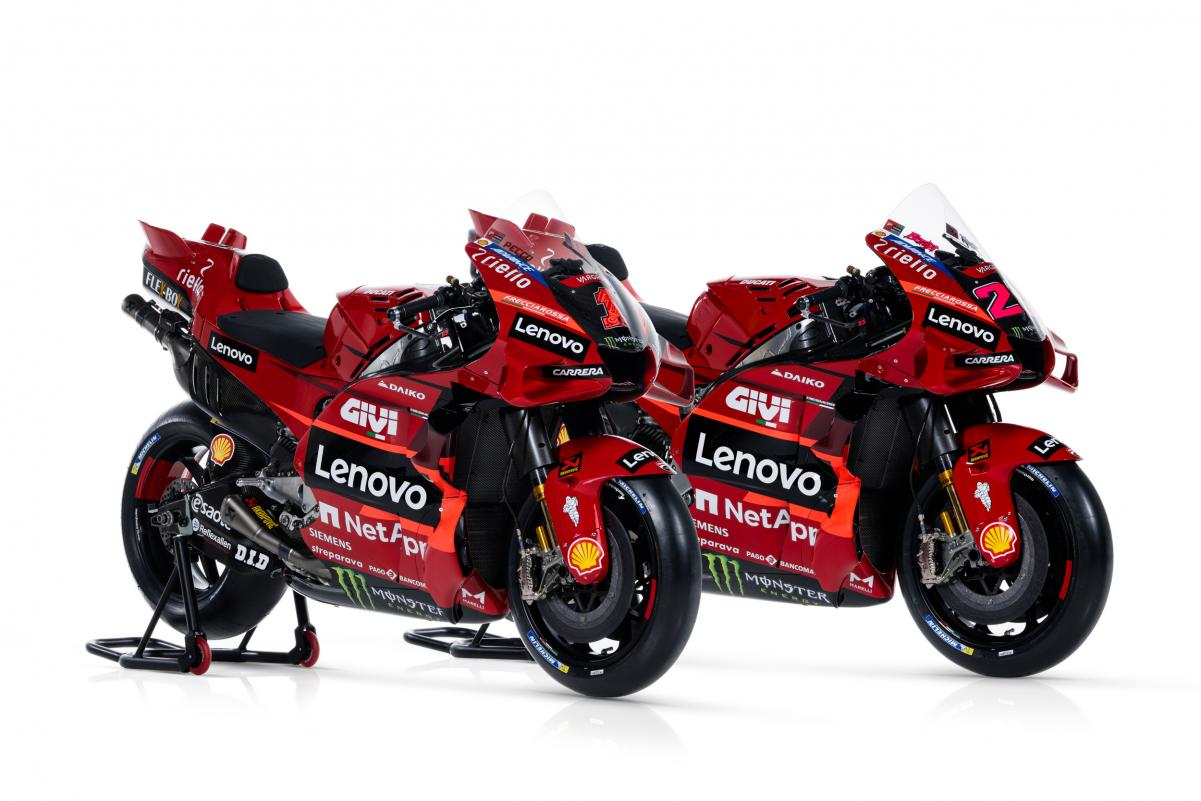 Las dos Ducati oficiales de este 2023 / MotoGP