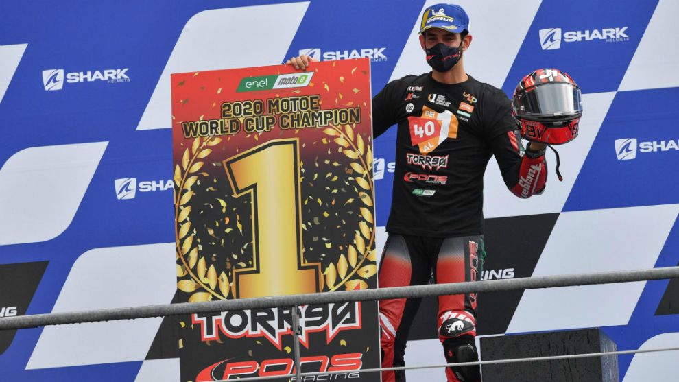 Jordi Torres, Campió del Món de MotoE 2020