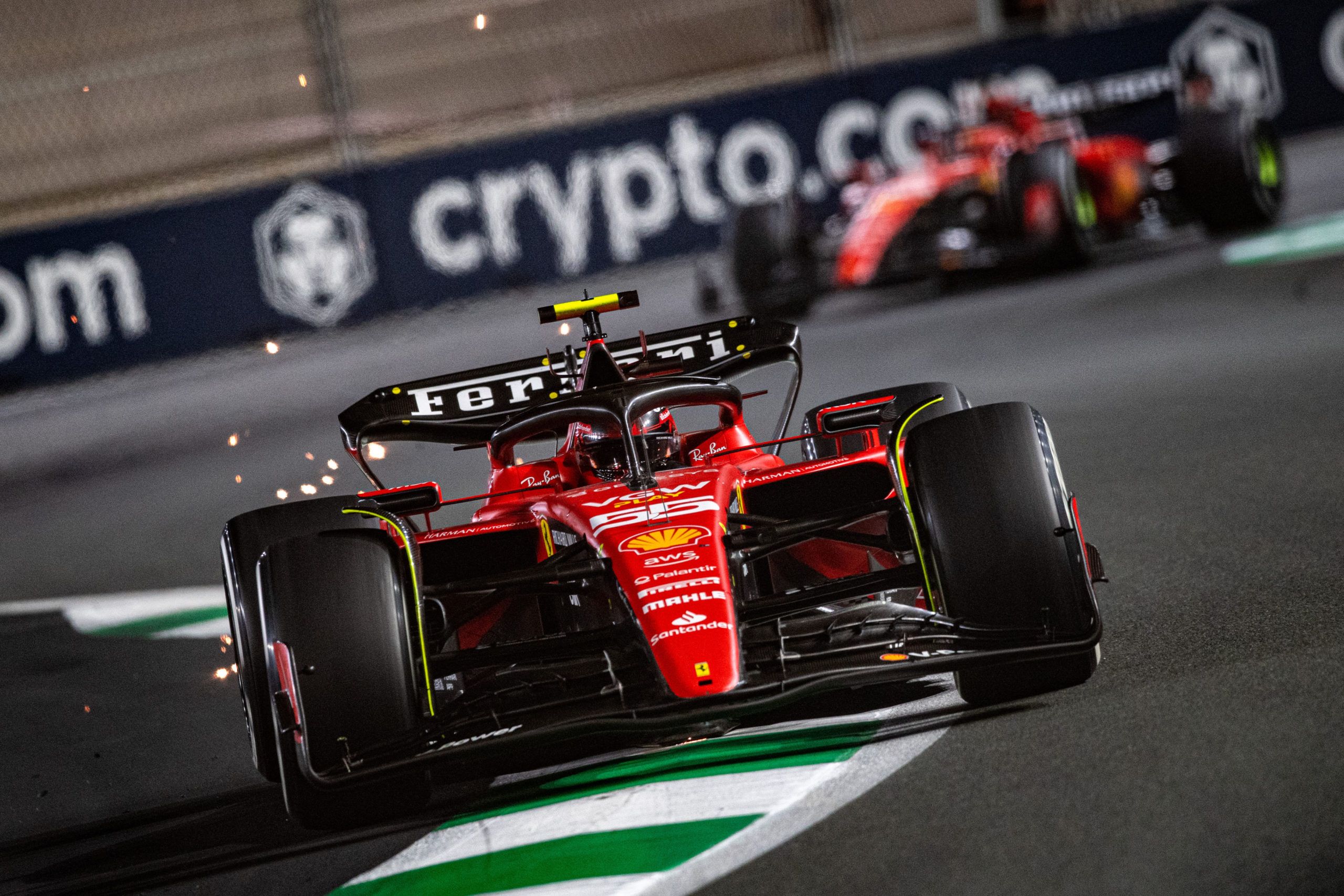 Sainz Leclerc Expand On SF 23 Being Too Peaky Concept Scene