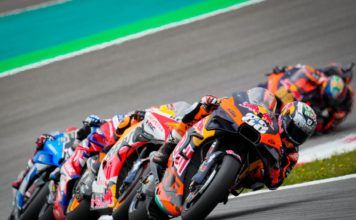 Els pilots de MotoGP durant el Gran Premi de Portugal de 2022 / MotoGP