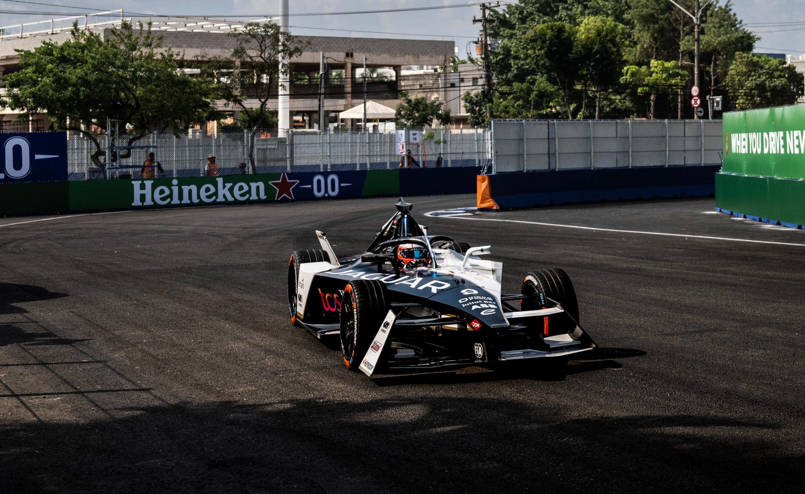 Mitch Evans Leads Jaguar to Podium Sweep at Formula E Sao Paulo E-Prix