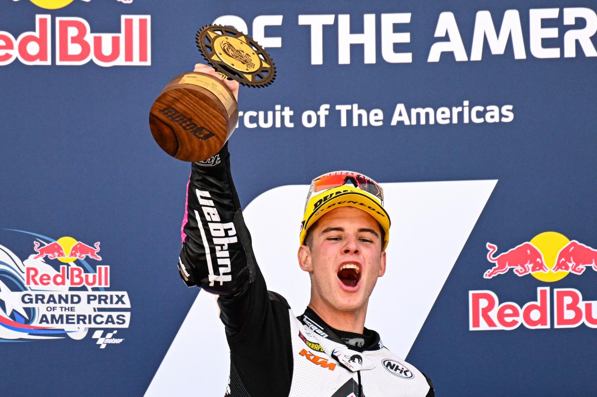 Iván Ortolá s'emporta la victòria al Gran Premi de les Amèriques de 2023 / MotoGP