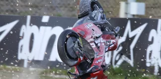 La caiguda de Pol Espargaró al GP de Portugal ha estat una de les més dures / MotoGP