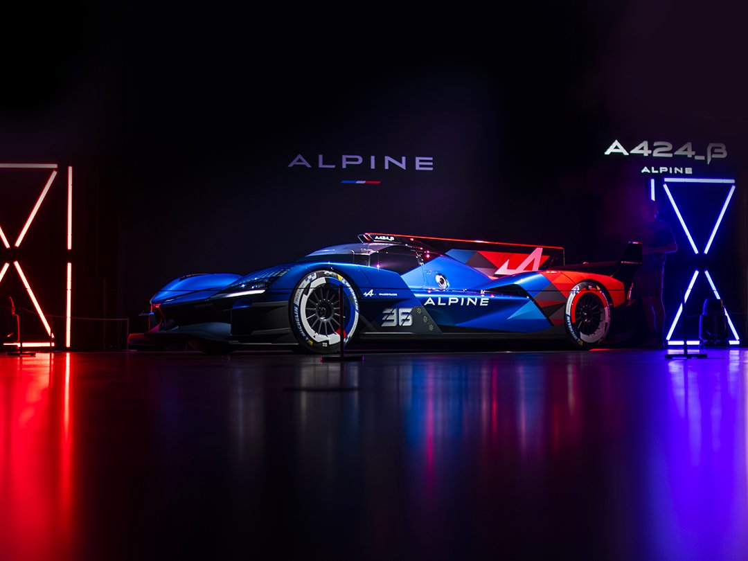 Alpine shows its Hypercar for 2024, Ford unveils new Mustang GT3