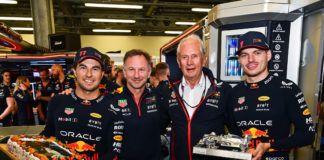 Sergio Perez, Max Verstappen, Helmut Marko