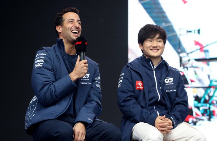 AlphaTauri, Daniel Ricciardo, Yuki Tsunoda