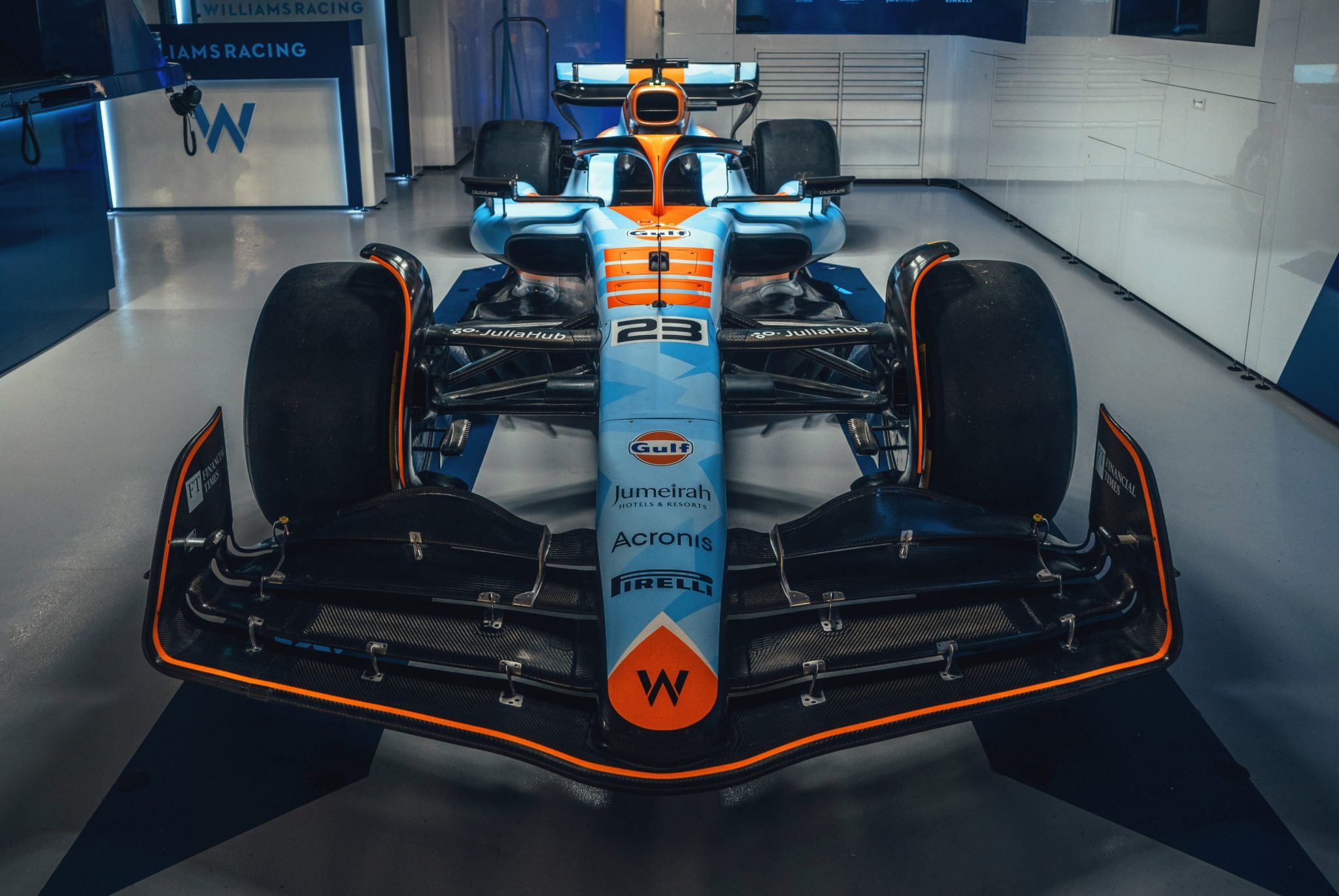 Photo: Williams unveils fan-voted livery ahead of Singapore GP