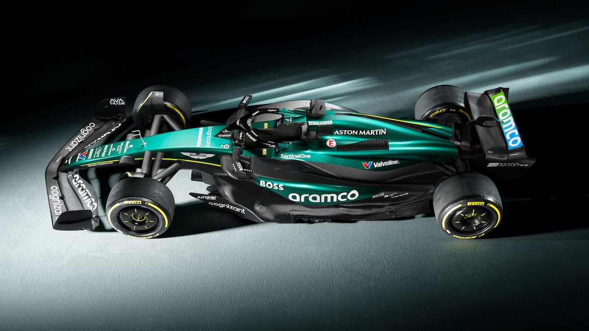 Photo Aston Martin presents modified F1 2024 car in same livery