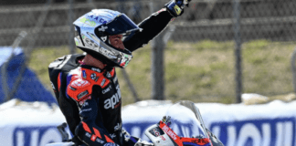 Aleix Espargaró este fin de semana / Aprilia Racing
