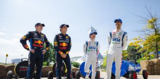 Sergio Perez, Yuki Tsunoda, F1, Max Verstappen, Daniel Ricciardo