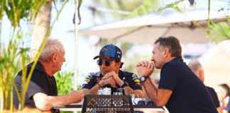 Helmut Marko, Sergio Perez, F1